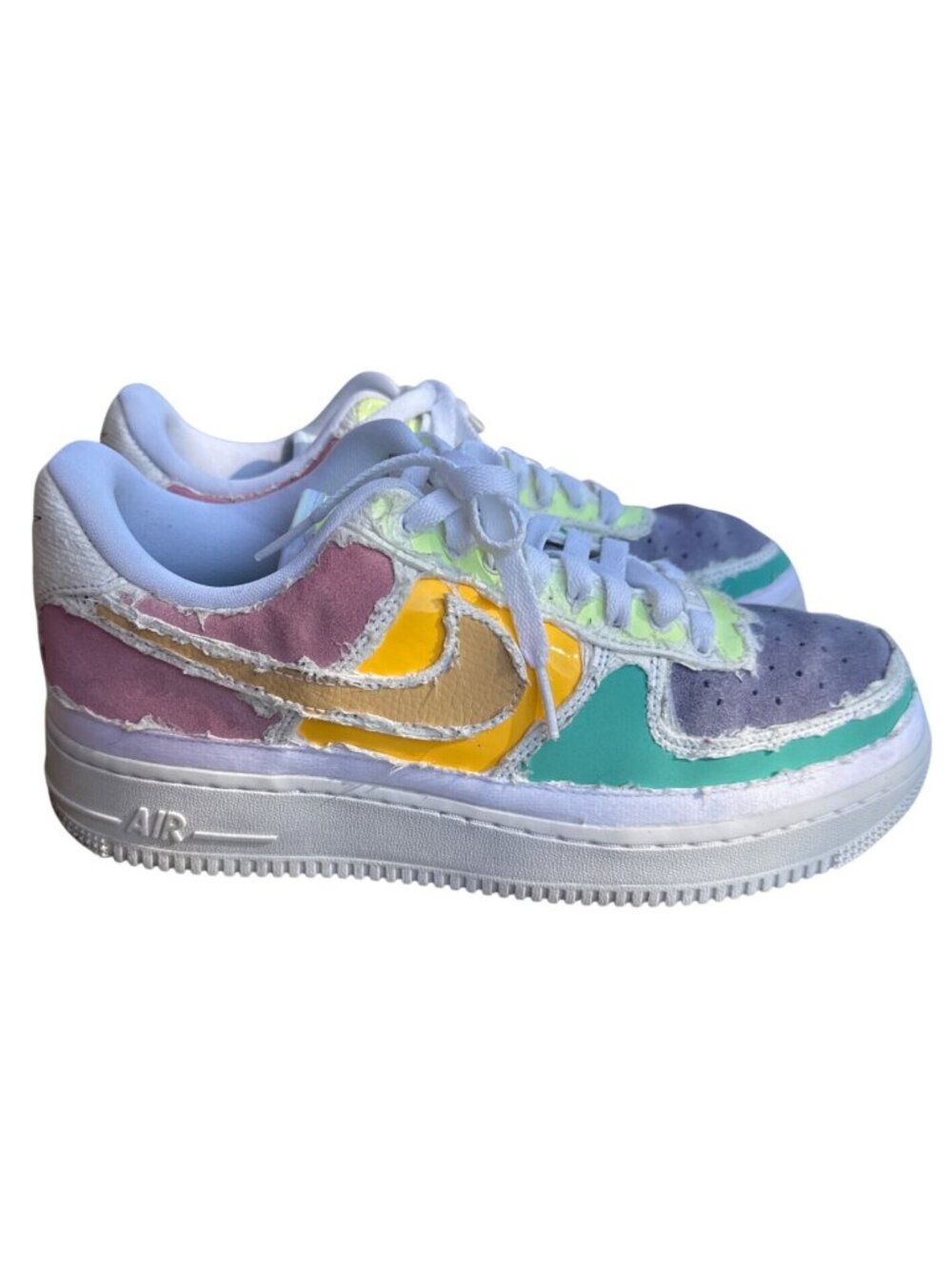Nike Air Force 1 Low Pastel Reveal W Multi-Color Women's Size 10
